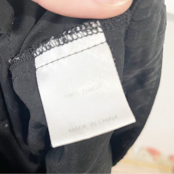 Shades of Grey by Micah Cohen Black Pleated Jogger Trousers XS Tencel - Picture 4 of 5